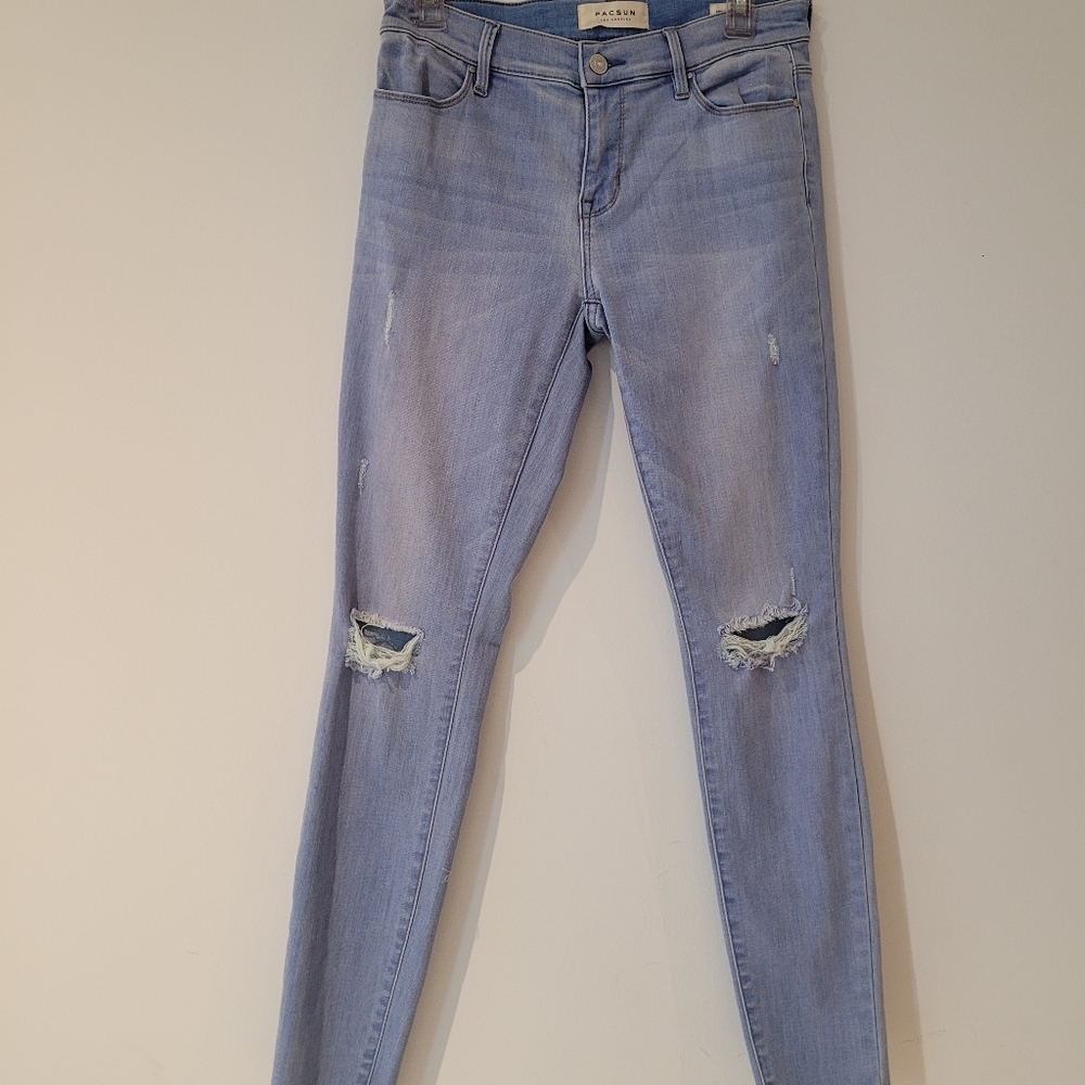 Pacsun ripped skinny jeans